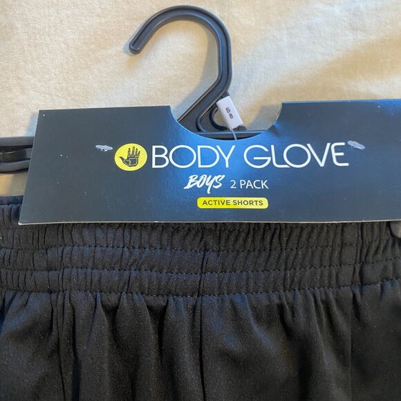 NWT Body Glove Boys' Active Shorts 2 Pack Athletic Performance Basketball Shorts - Picture 2 of 4